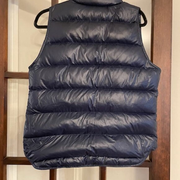 J.Crew Navy Blue Puffer Vest, Size Medium - Picture 6 of 6